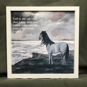 Horse Inspirational Print Wall Art/Decor
